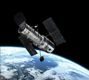 Here is a picture of the Hubble Telescope